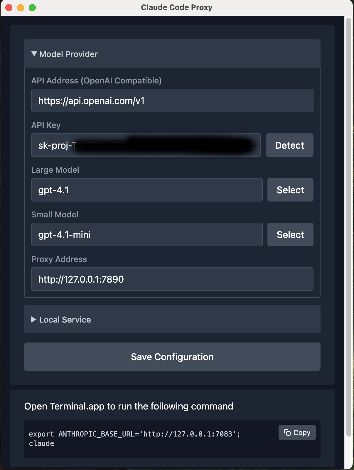 Complete Configuration